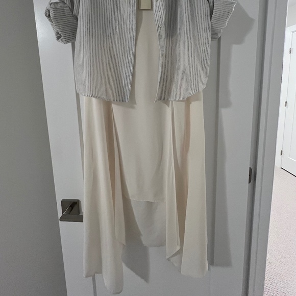 NWT BCBG MaxAzria Runway "Marine" Asymmetrical Dress, Size XS - Picture 6 of 13